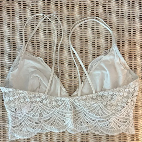 Auden Black Lace Bralette and Auden Cream Lace Bralette - Picture 12 of 12